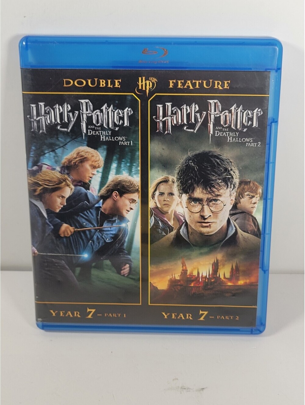 Harry Potter and the Deathly Hallows Part 1 & 2 double feature Blu-ray set